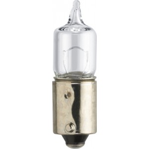 Set 2 Becuri 12V H6W Bax9S (Blister) Vision Philips