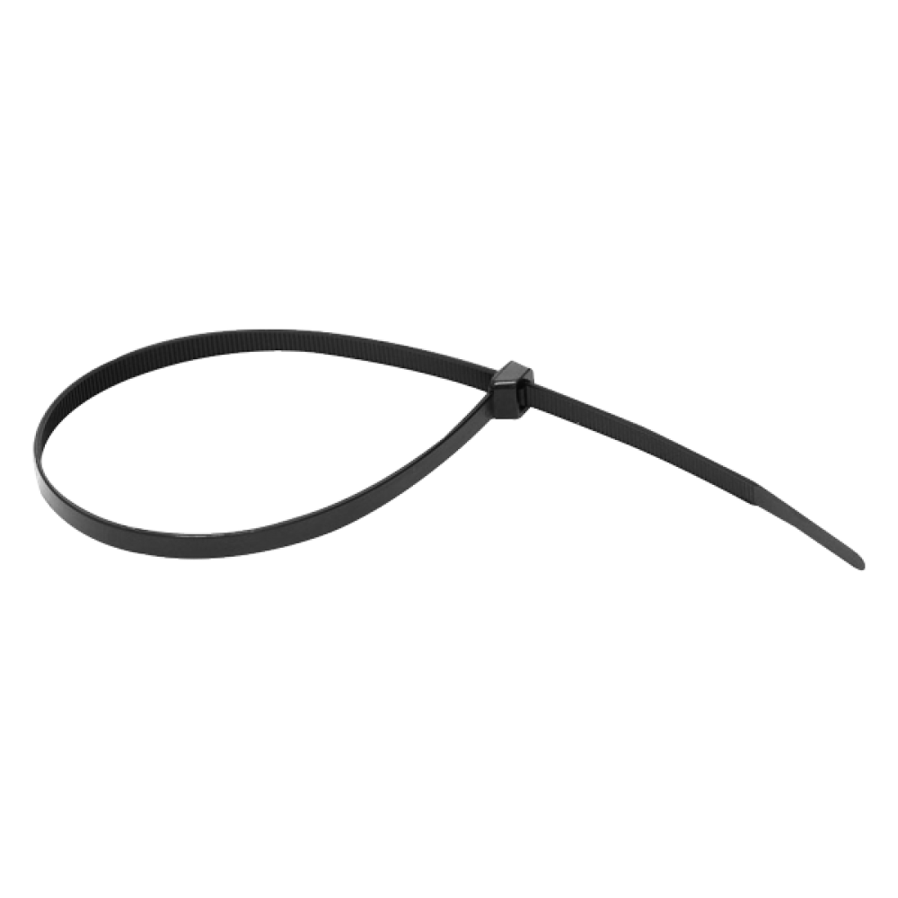 Coliere Nylon Negre 4.8*430 Mm Set 100 Buc -  - COBRA