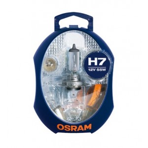 Set Becuri Auto De Rezerva 12V H7 Osram