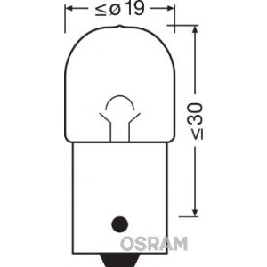 Set 2 Becuri 12V R5W Ultra Life Blister Osram