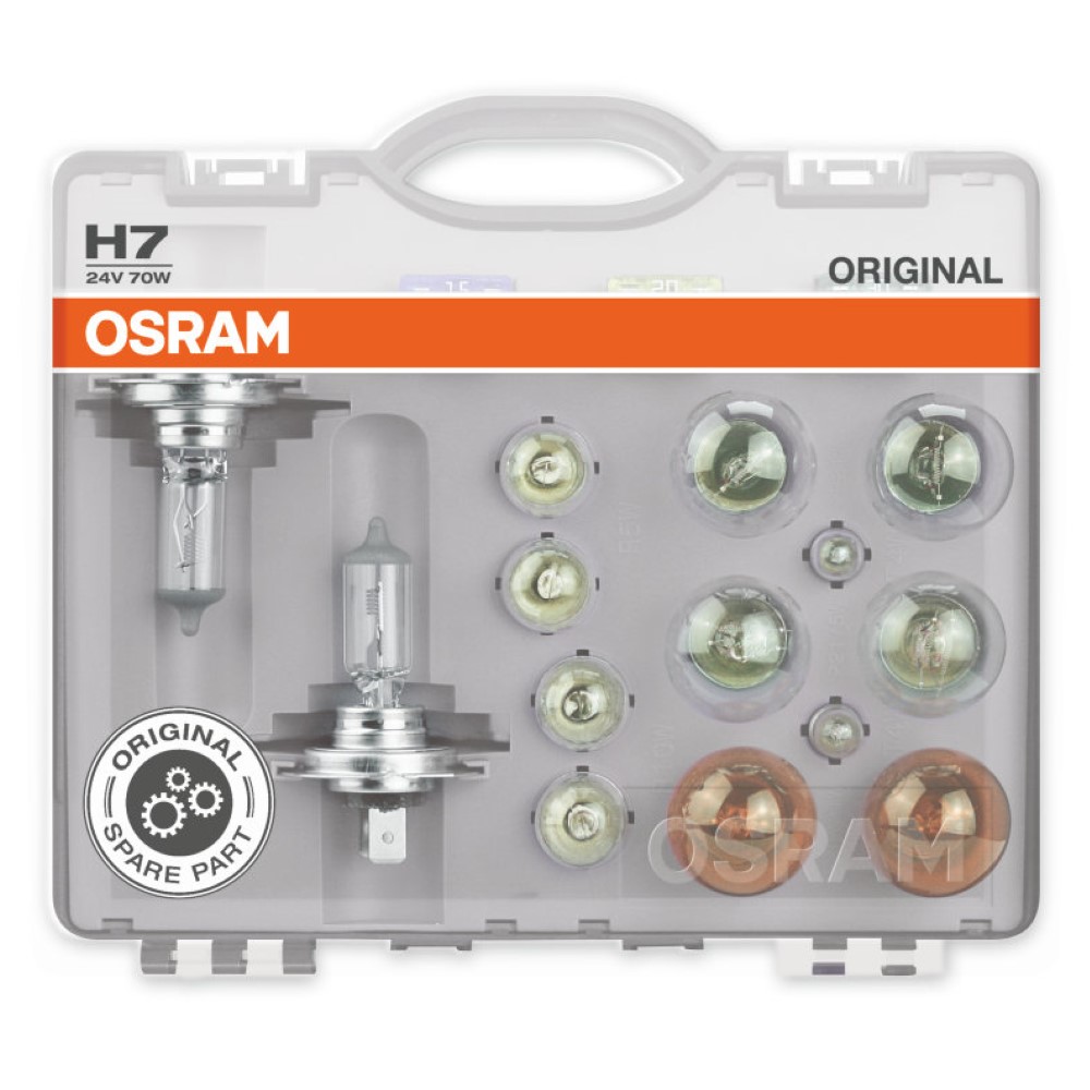 Set Becuri Auto De Rezerva Camion 24V H7 Osram -  - ams-OSRAM