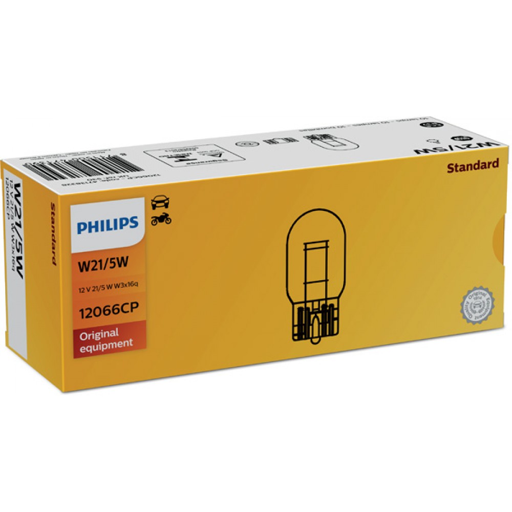 Bec Semnalizare W21/5W 12V Set 10 Buc Philips -  - PHILIPS