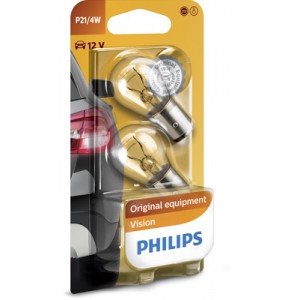 Set 2 Becuri Stop Frana P21/4W 12V (Blister) Philips