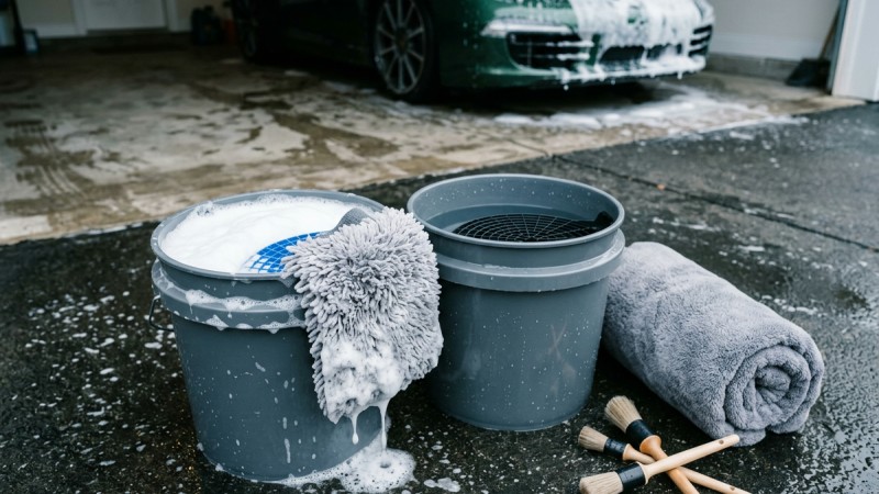 Cum se spală corect mașina: Metoda cu Două Găleți | DE LA ZERO LA OGLINDĂ — Ghid 1 din 6