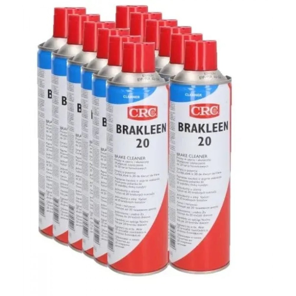 Set 12 bucati solutie de curatat frana CRC 500ML -  -